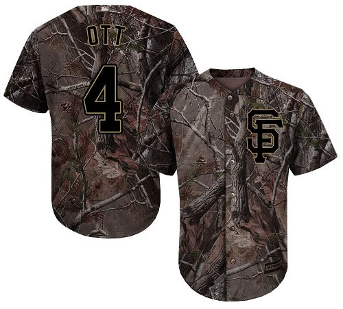 Giants #4 Mel Ott Camo Realtree Collection Cool Base Stitched Baseball Jersey Giants #4 Mel Ott Camo Realtree Collection Cool Base Stitched Baseball Jersey