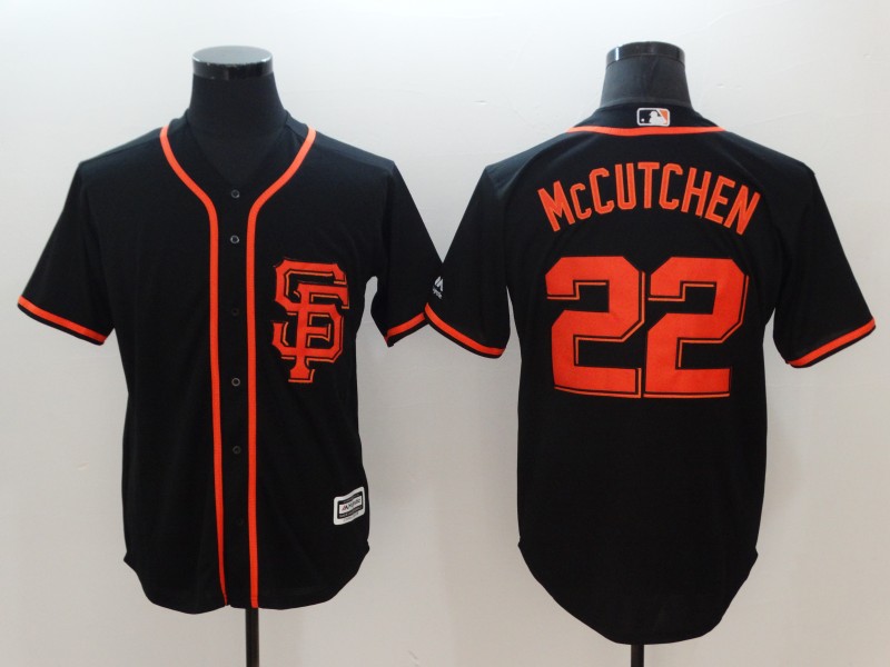 Giants #22 Andrew McCutchen Black Cool Base Jersey Giants #22 Andrew McCutchen Black Cool Base Jersey