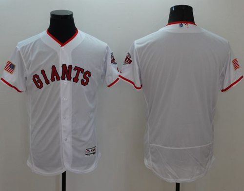 Giants Blank White Fashion Stars & Stripes Flexbase Authentic Stitched MLB jerseys Giants Blank White Fashion Stars & Stripes Flexbase Authentic Stitched MLB jerseys