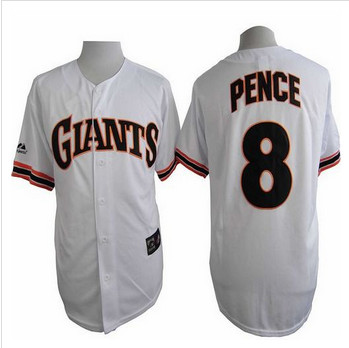 San Francisco Giants #8 Hunter Pence White 1989 Turn Back The Clock Stitched Baseball Jersey San Francisco Giants #8 Hunter Pence White 1989 Turn Back The Clock Stitched Baseball Jersey