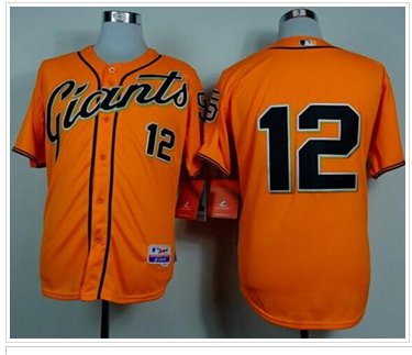 San Francisco Giants #12 Joe Panik Orange Alternate Cool Base Stitched Baseball Jersey San Francisco Giants #12 Joe Panik Orange Alternate Cool Base Stitched Baseball Jersey