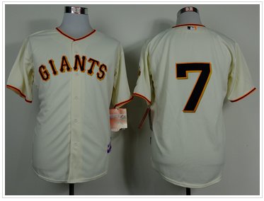 San Francisco Giants #7 Gregor Blanco Cream Home Cool Base Baseball Jersey San Francisco Giants #7 Gregor Blanco Cream Home Cool Base Baseball Jersey