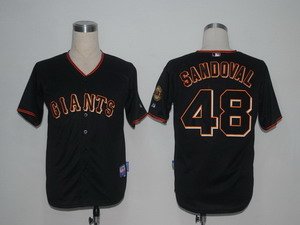 MLB Jerseys San Francisco Giants 48 Sandoval Black MLB Jerseys San Francisco Giants 48 Sandoval Black