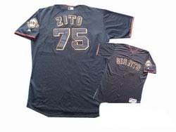 San Francisco Giants 75 Barry Zito Black San Francisco Giants 75 Barry Zito Black
