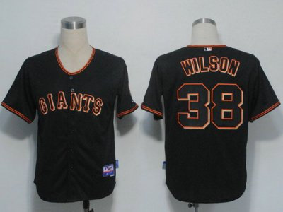 MLB Jerseys San Francisco Giants 38 Wilson Black Cool Base MLB Jerseys San Francisco Giants 38 Wilson Black Cool Base