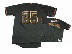 San Francisco Giants 25 Barry Bonds Black San Francisco Giants 25 Barry Bonds Black