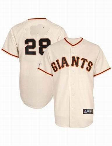 San Francisco Giants 28 Buster Posey Jerseys Cream San Francisco Giants 28 Buster Posey Jerseys Cream