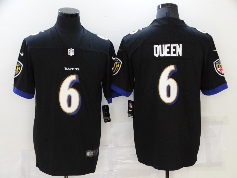 Nike Ravens 6 Patrick Queen Black Vapor Untouchable Limited Jersey Nike Ravens 6 Patrick Queen Black Vapor Untouchable Limited Jersey