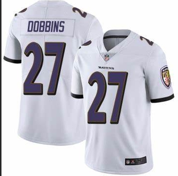 Nike Ravens 27 J.K. Dobbins White Vapor Untouchable Limited Jersey Nike Ravens 27 J.K. Dobbins White Vapor Untouchable Limited Jersey