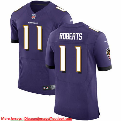 Nike Ravens #11 Seth Roberts Purple Team Color Men's Stitched NFL Vapor Untouchable Elite Jersey Nike Ravens #11 Seth Roberts Purple Team Color Men's Stitched NFL Vapor Untouchable Elite Jersey