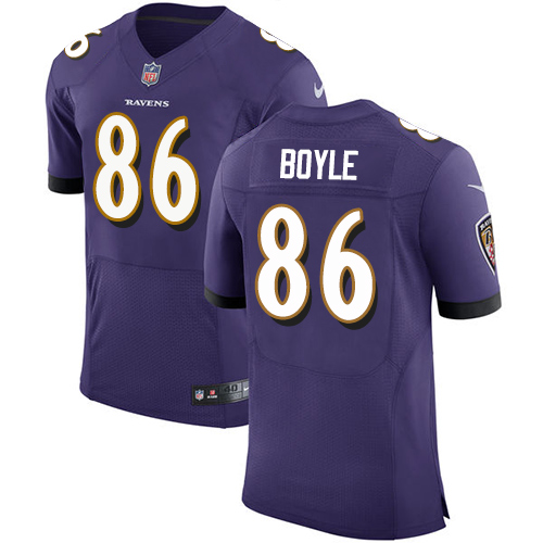 Nike Ravens #86 Nick Boyle Purple Team Color Men's Stitched NFL Vapor Untouchable Elite Jersey Nike Ravens #86 Nick Boyle Purple Team Color Men's Stitched NFL Vapor Untouchable Elite Jersey