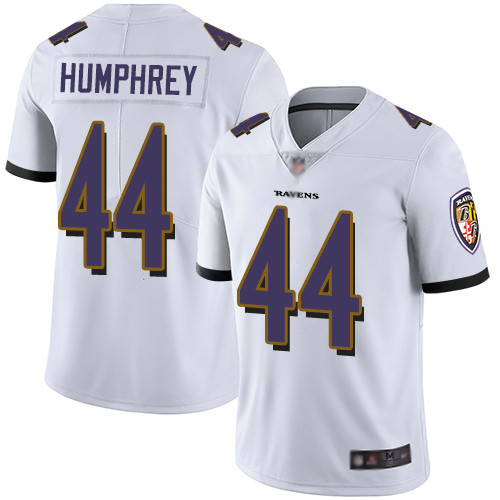 Ravens #44 Marlon Humphrey White Men's Stitched Football Vapor Untouchable Limited Jersey Ravens #44 Marlon Humphrey White Men's Stitched Football Vapor Untouchable Limited Jersey