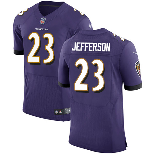 Nike Ravens #23 Tony Jefferson Purple Team Color Men's Stitched NFL Vapor Untouchable Elite Jersey Nike Ravens #23 Tony Jefferson Purple Team Color Men's Stitched NFL Vapor Untouchable Elite Jersey