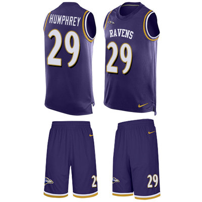Nike Ravens #29 Marlon Humphrey Purple Team Color Men's Stitched NFL Limited Tank Top Suit Nike Ravens #29 Marlon Humphrey Purple Team Color Men's Stitched NFL Limited Tank Top Suit