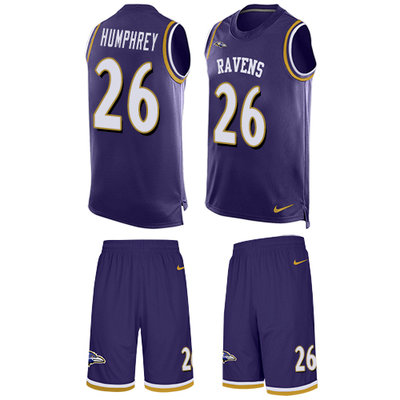 Nike Ravens #26 Marlon Humphrey Purple Team Color Men's Stitched NFL Limited Tank Top Suit Jersey Nike Ravens #26 Marlon Humphrey Purple Team Color Men's Stitched NFL Limited Tank Top Suit Jersey