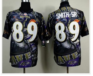 New Baltimore Ravens #89 Steve Smith Sr Team Color NFL Elite Fanatical Version Jersey New Baltimore Ravens #89 Steve Smith Sr Team Color NFL Elite Fanatical Version Jersey