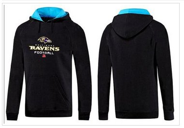Baltimore Ravens Critical Victory Pullover Hoodie Black & Blue