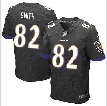 NEW Baltimore Ravens #82 Torrey Smith Black Stitched NFL New Elite Jersey NEW Baltimore Ravens #82 Torrey Smith Black Stitched NFL New Elite Jersey