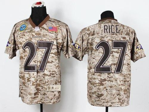 NEW Baltimore Ravens #27 Ray Rice Camo NFL Elite USMC Jersey(USA) NEW Baltimore Ravens #27 Ray Rice Camo NFL Elite USMC Jersey(USA)