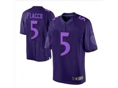 NEW jerseys baltimore ravens #5 joe flacco purple(Drenched Limited) NEW jerseys baltimore ravens #5 joe flacco purple(Drenched Limited)