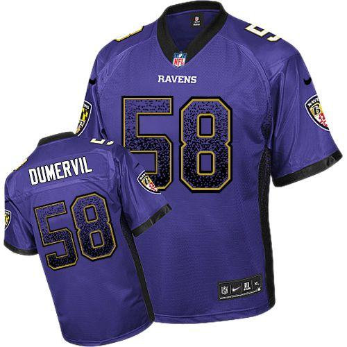 NEW Baltimore ravens 58 Elvis Dumervil Purple Team Color Stitched NFL Elite Drift Fashion Jersey NEW Baltimore ravens 58 Elvis Dumervil Purple Team Color Stitched NFL Elite Drift Fashion Jersey