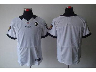 NEW Baltimore Ravens blank white jerseys(Elite Art Patch) NEW Baltimore Ravens blank white jerseys(Elite Art Patch)