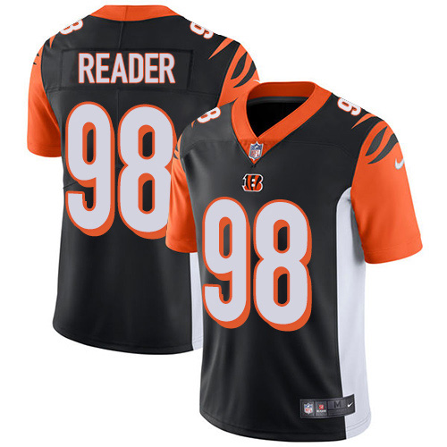 Nike Bengals #98 D.J. Reader Black Team Color Men's Stitched NFL Vapor Untouchable Limited Jersey Nike Bengals #98 D.J. Reader Black Team Color Men's Stitched NFL Vapor Untouchable Limited Jersey