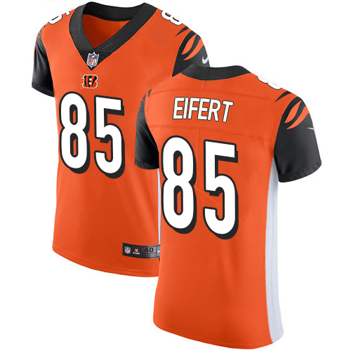 Nike Bengals #85 Tyler Eifert Orange Alternate Men's Stitched NFL Vapor Untouchable Elite Jersey Nike Bengals #85 Tyler Eifert Orange Alternate Men's Stitched NFL Vapor Untouchable Elite Jersey