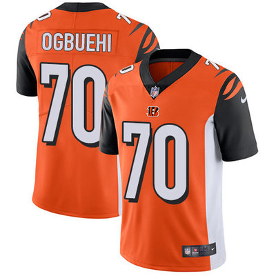 Nike Bengals #70 Cedric Ogbuehi Orange Alternate Men's Stitched NFL Vapor Untouchable Limited Jersey Nike Bengals #70 Cedric Ogbuehi Orange Alternate Men's Stitched NFL Vapor Untouchable Limited Jersey