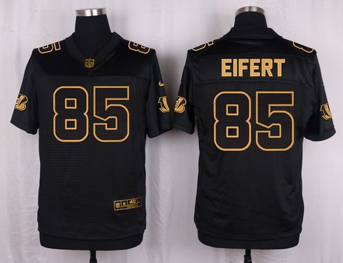 Nike Bengals #85 Tyler Eifert Black Men's Stitched NFL Elite Pro Line Gold Collection Jersey Nike Bengals #85 Tyler Eifert Black Men's Stitched NFL Elite Pro Line Gold Collection Jersey