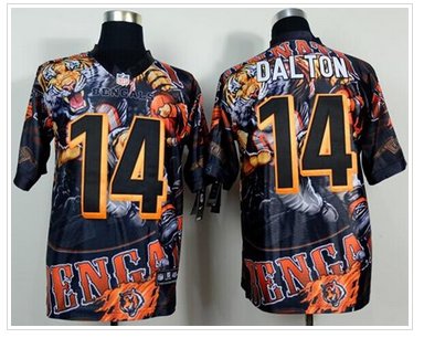 NEW Cincinnati Bengals #14 Andy Dalton Team Color NFL Fanatical Version Jersey NEW Cincinnati Bengals #14 Andy Dalton Team Color NFL Fanatical Version Jersey
