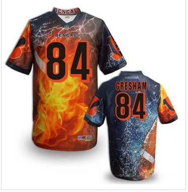 Cincinnati Bengals 84# Jermaine Gresham Stitched NFL Elite Fanatical Version Jersey (12) Cincinnati Bengals 84# Jermaine Gresham Stitched NFL Elite Fanatical Version Jersey (12)
