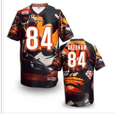 Cincinnati Bengals 84# Jermaine Gresham Stitched NFL Elite Fanatical Version Jersey (9) Cincinnati Bengals 84# Jermaine Gresham Stitched NFL Elite Fanatical Version Jersey (9)