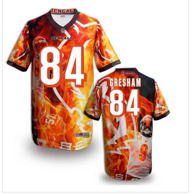 Cincinnati Bengals 84# Jermaine Gresham Stitched NFL Elite Fanatical Version Jersey (8) Cincinnati Bengals 84# Jermaine Gresham Stitched NFL Elite Fanatical Version Jersey (8)