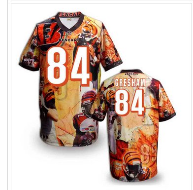 Cincinnati Bengals 84# Jermaine Gresham Stitched NFL Elite Fanatical Version Jersey (7) Cincinnati Bengals 84# Jermaine Gresham Stitched NFL Elite Fanatical Version Jersey (7)