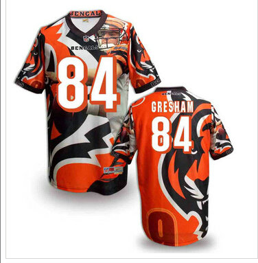 Cincinnati Bengals 84# Jermaine Gresham Stitched NFL Elite Fanatical Version Jersey (5) Cincinnati Bengals 84# Jermaine Gresham Stitched NFL Elite Fanatical Version Jersey (5)
