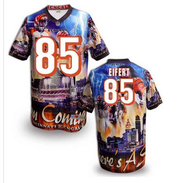 Cincinnati Bengals 85# Tyler Eifert Stitched NFL Elite Fanatical Version Jersey (2) Cincinnati Bengals 85# Tyler Eifert Stitched NFL Elite Fanatical Version Jersey (2)