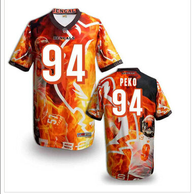 Cincinnati Bengals #94 Domata Peko Stitched NFL Elite Fanatical Version Jersey (8) Cincinnati Bengals #94 Domata Peko Stitched NFL Elite Fanatical Version Jersey (8)