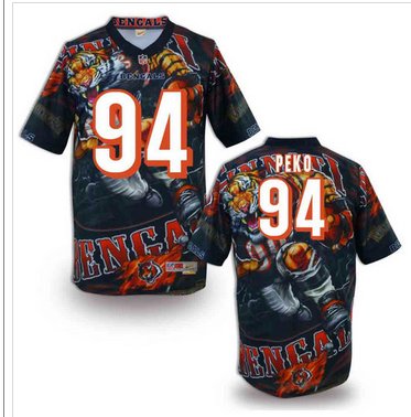 Cincinnati Bengals #94 Domata Peko Stitched NFL Elite Fanatical Version Jersey (1) Cincinnati Bengals #94 Domata Peko Stitched NFL Elite Fanatical Version Jersey (1)