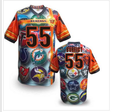 Cincinnati Bengals #55 Vontaze Burfict Stitched NFL Elite Fanatical Version Jersey (10) Cincinnati Bengals #55 Vontaze Burfict Stitched NFL Elite Fanatical Version Jersey (10)
