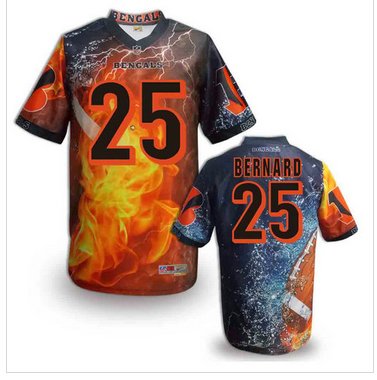 Cincinnati Bengals #25 Giovani Bernard Stitched NFL Elite Fanatical Version Jersey (12) Cincinnati Bengals #25 Giovani Bernard Stitched NFL Elite Fanatical Version Jersey (12)