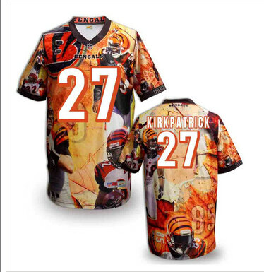 Cincinnati Bengals 27# Dre Kirkpatrick Stitched NFL Elite Fanatical Version Jersey (7) Cincinnati Bengals 27# Dre Kirkpatrick Stitched NFL Elite Fanatical Version Jersey (7)
