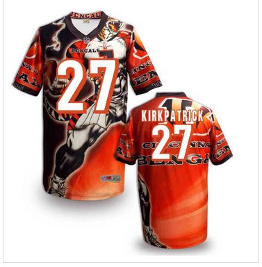 Cincinnati Bengals 27# Dre Kirkpatrick Stitched NFL Elite Fanatical Version Jersey (6) Cincinnati Bengals 27# Dre Kirkpatrick Stitched NFL Elite Fanatical Version Jersey (6)