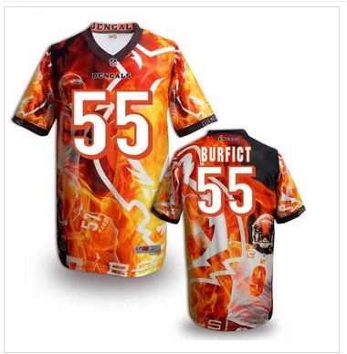 Cincinnati Bengals #55 Vontaze Burfict Stitched NFL Elite Fanatical Version Jersey (8) Cincinnati Bengals #55 Vontaze Burfict Stitched NFL Elite Fanatical Version Jersey (8)