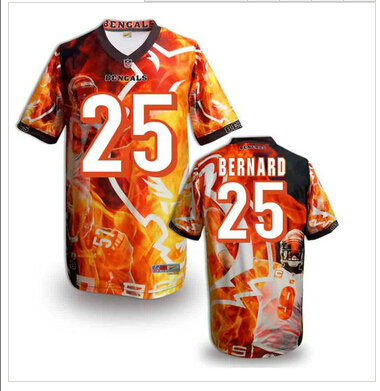 Cincinnati Bengals #25 Giovani Bernard Stitched NFL Elite Fanatical Version Jersey (8) Cincinnati Bengals #25 Giovani Bernard Stitched NFL Elite Fanatical Version Jersey (8)