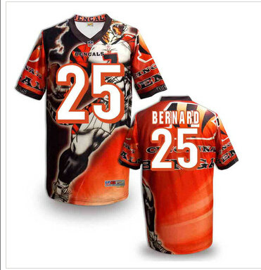 Cincinnati Bengals #25 Giovani Bernard Stitched NFL Elite Fanatical Version Jersey (6) Cincinnati Bengals #25 Giovani Bernard Stitched NFL Elite Fanatical Version Jersey (6)