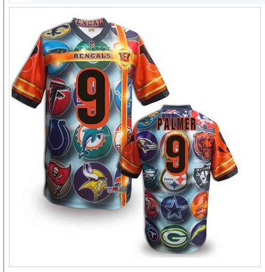 Cincinnati Bengals 9# Carson Palmer Stitched NFL Elite Fanatical Version Jersey (10) Cincinnati Bengals 9# Carson Palmer Stitched NFL Elite Fanatical Version Jersey (10)