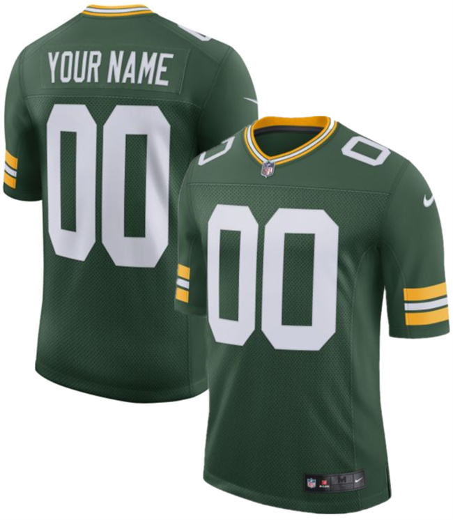 Men's Green Bay Packers Active Player Custom Green 2025 Vapor Untouchable Limited Stitched Football Jersey Men's Green Bay Packers Active Player Custom Green 2025 Vapor Untouchable Limited Stitched Football Jersey