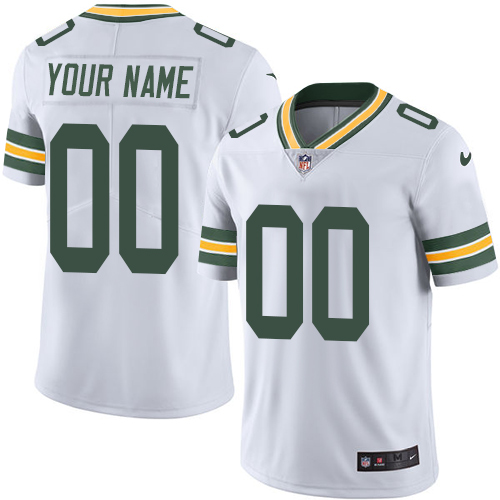 Nike Green Bay Packers Limited White Road Men's Jersey NFL Vapor Untouchable Customized jerseys Nike Green Bay Packers Limited White Road Men's Jersey NFL Vapor Untouchable Customized jerseys