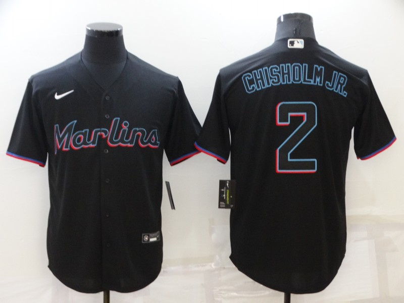 Men's Seattle Mariners #2 Jazz Chisholm Black Cool Base Stitched Jersey Men's Seattle Mariners #2 Jazz Chisholm Black Cool Base Stitched Jersey
